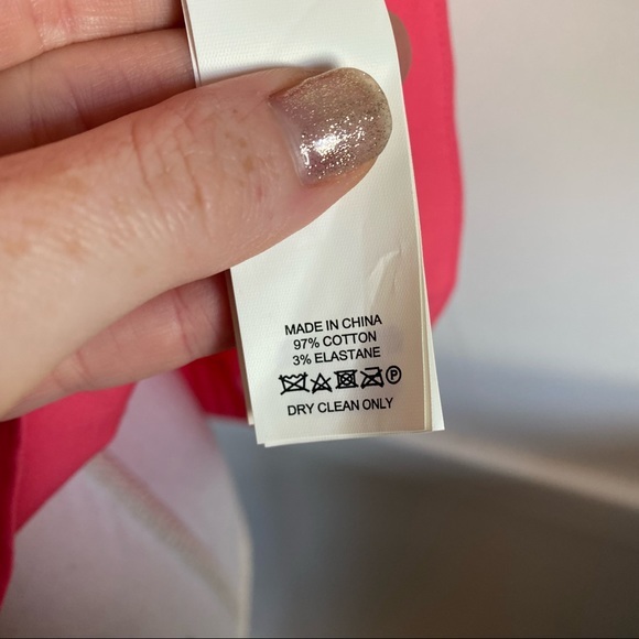 Kate Spade • Pink Sherbet Shore Thing Button Back Peplum Tank Top - Picture 8 of 10